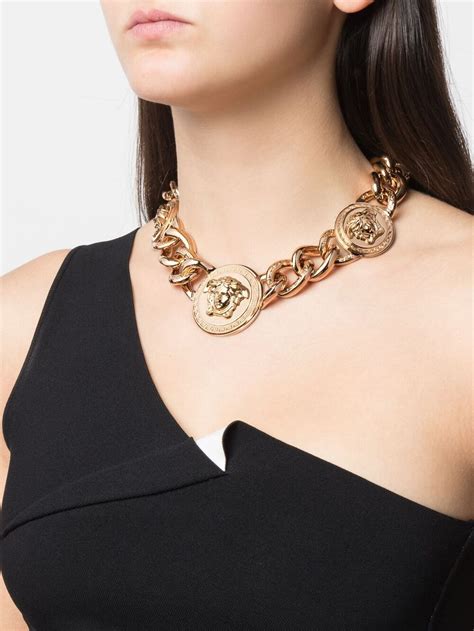 versace necklace ioffer|Versace necklace farfetch.